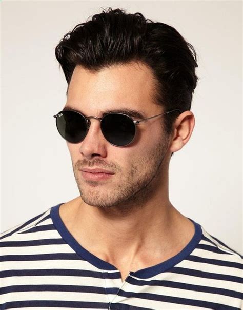 prada round sunglasses men's ray ban grau|Ray.